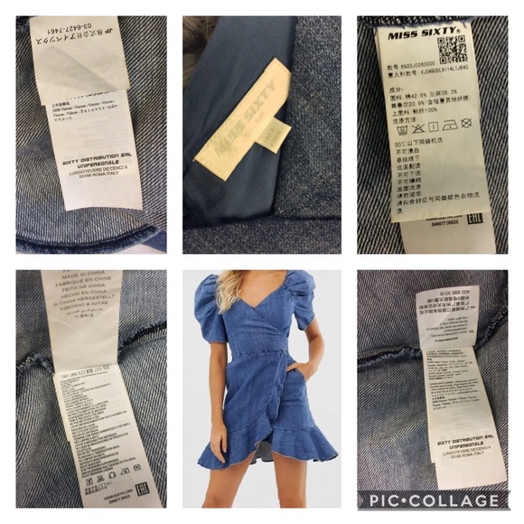 Miss Sixty Denim Flare Dress - Picture 2 of 2